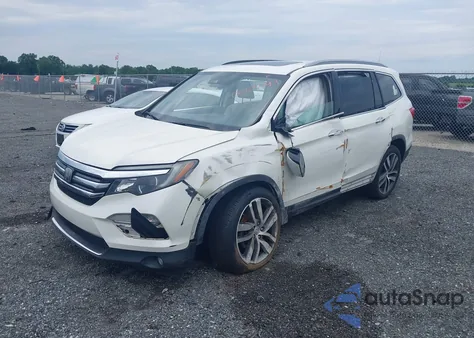 2017 Honda Pilot Elite из США, поврежденный, VIN 5FNYF6H02HB092945